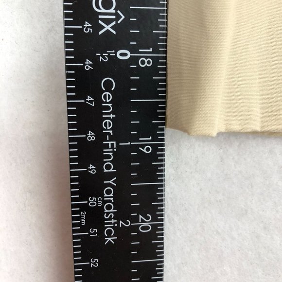 Motto NWT Women's Size 12 Beige Stretch Convertible Roll Tab Cropped Pants QVC - Picture 7 of 12